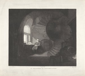 Filosofia Mediterende
Le philosophe en contemplation (título sobre o objecto)