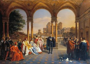 Torquato Tasso no tribunal da Casa de Este de Giuseppe Mancinelli