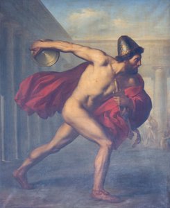 Ulisses a lançar o disco de Giuseppe Mancinelli