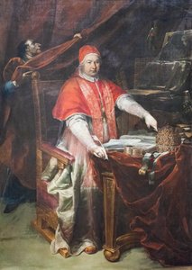 Papa Bento XIV (óleo sobre tela) de Giuseppe Maria (1665 1747) Crespi