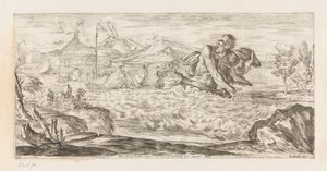 Polifemo persegue a frota de Enéas
Hic Polyphemus adest horrens, graditurq per aequor (título sobre o objecto)
As tentações de Enéas (título da série)
L