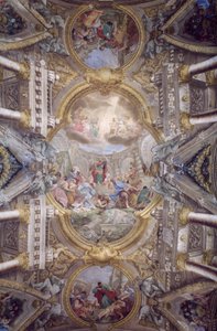 Actos de São Paulo em Areopagus, Bolonha, Itália (foto) de Giuseppe Maria and Antonio Rolli