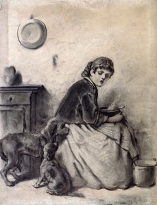 Mulher com cães