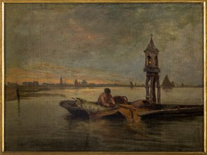Ave Maria (Uma Noite em Sottomarina) (óleo sobre tela)