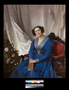 Retrato de Enestina Gavazzi Pascal