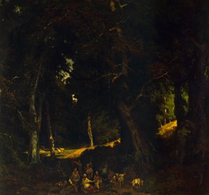 Acampamento Cigano, de Giuseppe Palizzi