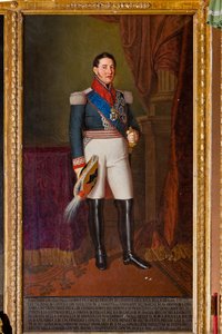 Tenente-General do Reino Antonio Lucchesi Palli (óleo sobre tela)