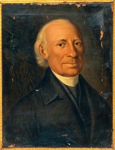 Retrato de Giovanni Meli (1740-1815), poeta e dramaturgo italiano por Giuseppe Patania, pintura