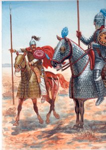Catafractários e Clibanários do Império Romano Final