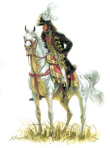 Primeiro império: "Retrato de Joachim Murat (1767-1815) em 1805" Primeiro império: Joachim Murat (1767-1815) em 1805 - Ilustração de Giuseppe Rava de Giuseppe Rava
