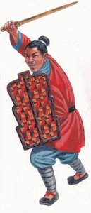 Espadachim do Exército de Zhao de Giuseppe Rava