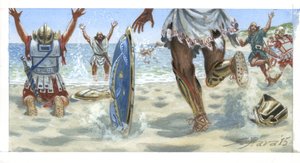 Os 10.000 gregos de Xenofonte chegam ao Mar Negro de Giuseppe Rava