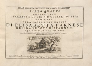 Delle Magnificenze di Roma Antica e Moderna (vol. 2) de Giuseppe Vasi