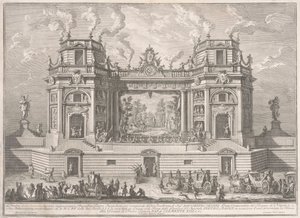 A Seconda Macchina para a Chinea de 1761: Um Teatro Magnífico, 1761.