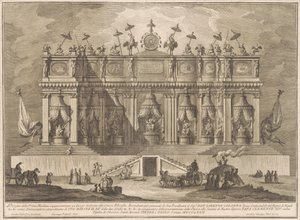 A Prima Macchina para a Chinea de 1772: um edifício dedicado à filosofia chinesa