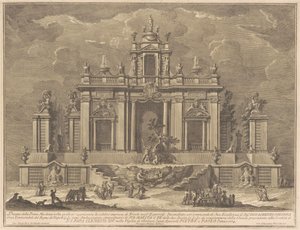 A Prima Macchina para a Chinea de 1774: Hércules e o Dragão no Jardim das Hespérides