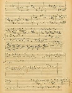 Autógrafo: Falstaff, ópera em três atos. 1894