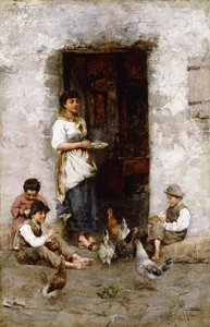 refeições; A refeição de Giuseppe Zannoni