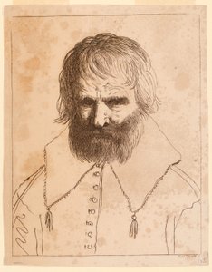 Cabeça de um homem de Giuseppe Zocchi