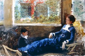 Descansando, 1879
