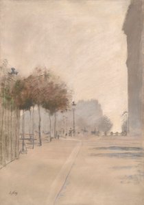 Vista de Paris de Giuseppe de Nittis