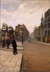 Um domingo em Londres (Pintura de Giuseppe or Joseph de Nittis