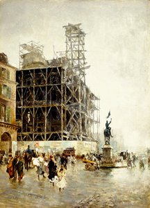 Place de Pyramides, de Giuseppe or Joseph de Nittis