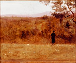 The Reading of the Office Painting by Giuseppe De Nittis (1846-1884) Século XIX Florença, Galleria d