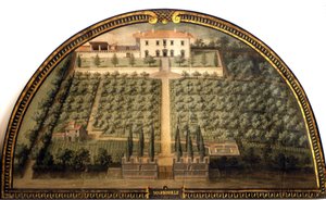 Villa di Marignolle de Giusto Utens (século XVI).