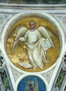 Anjo em um óculo, 1360-70