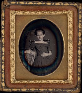 Retrato de uma rapariga,c. 1850 (foto) de Glenalvin J. Goodridge