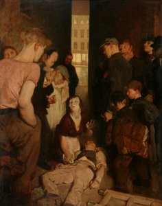 Um acidente de rua de Glyn Warren Philpot