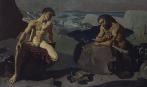 Melampus e o Centauro de Glyn Warren Philpot