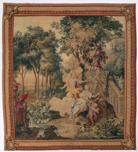 Flora e Zéfiro do Conjunto de Metamorfoses de Ovídio, 1704-1731.