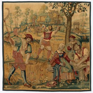 Verão: Cena da Colheita, final de 1600 - início de 1700.