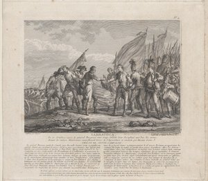 Sarratoga [sic] 17 de outubro de 1777, ca. 1777. de Godefroy