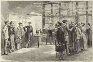 A cólera na Europa (gravura) de Godefroy Durand