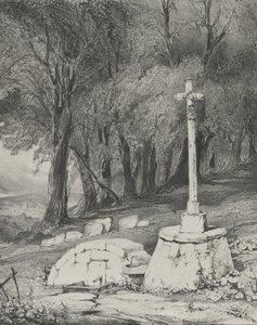 Cruz na estrada de Clermont para Royal, 1831.