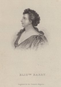 Elizabeth Barry, atriz inglesa (gravura)