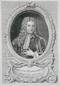Retrato de John Radcliffe (1650-1714) de 
