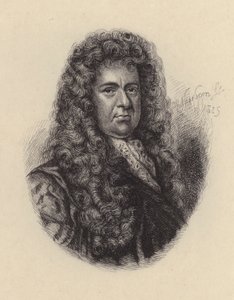 Samuel Pepys, político e diarista inglês (gravura)