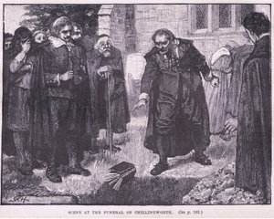 Cena no funeral de Chillingworth em 1644 dC
