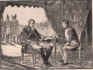 O Tratado de Tilsit AD 1807