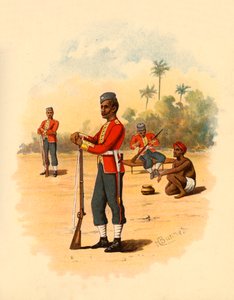 11a infantaria nativa de Bengala, 1890. de Godfrey Douglas Giles