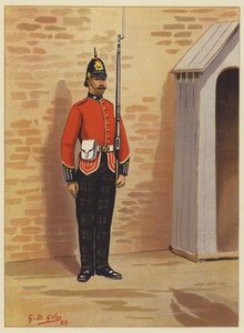 O dia 25, os reis possuem fronteiras escocesas de Godfrey Douglas Giles