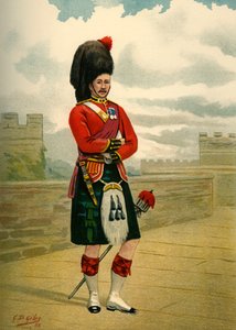 O 42º - The Black Watch Royal Highlanders, 1890.