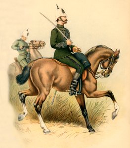 Os fuzis montados no cabo, 1890.