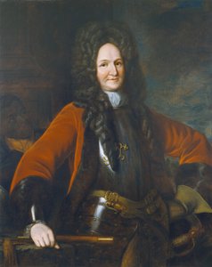 General Hugh Mackay (c.1640-92) 1690 8G: morto na Batalha de Steenkirk em 1692 durante a Guerra dos Nove Anos (1689-97);