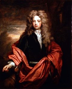 Retrato de um cavalheiro com um galgo de Godfrey Kneller