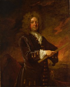 Vice-almirante Sir John Leake (1656-1720), finais do século XVII a inícios do século XVIII (pintura a óleo) de Godfrey Kneller